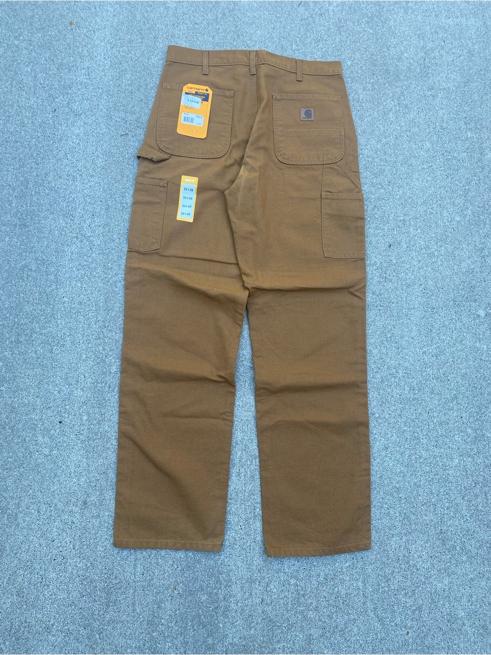 NWT Carhartt Brown Cargo Work Pants - Utility Trousers